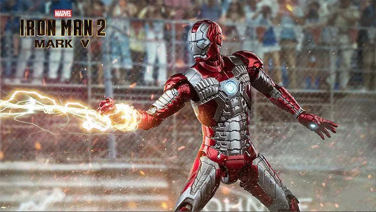 1:10 Iron Man Mark V Mk5 Action Toy