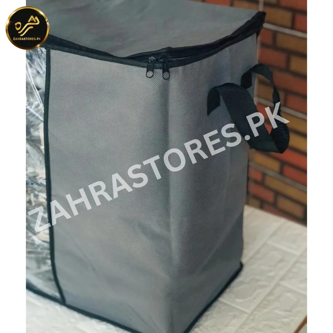 120 GSM Cloth Storage Bag Pack of 4 - Dark Grey