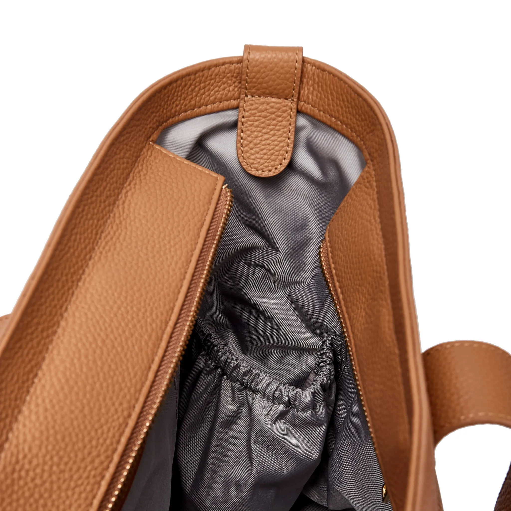 16" Slouchy Leather Laptop Tote | Large Capacity