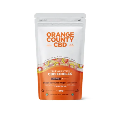 200mg CBD Gummy Peach Ring | Grab Bag