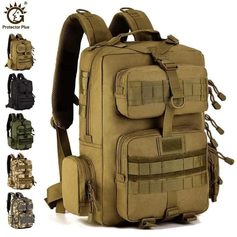 30L Tactical Military Backpack Multi-function Waterproof Nylon Travel Pack Knapsack