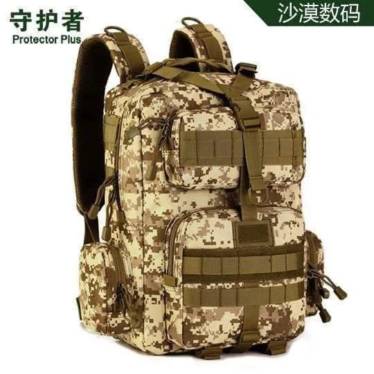 30L Tactical Military Backpack Multi-function Waterproof Nylon Travel Pack Knapsack