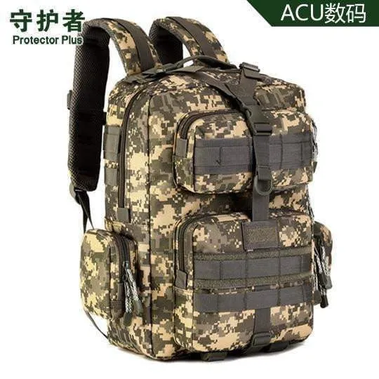 30L Tactical Military Backpack Multi-function Waterproof Nylon Travel Pack Knapsack