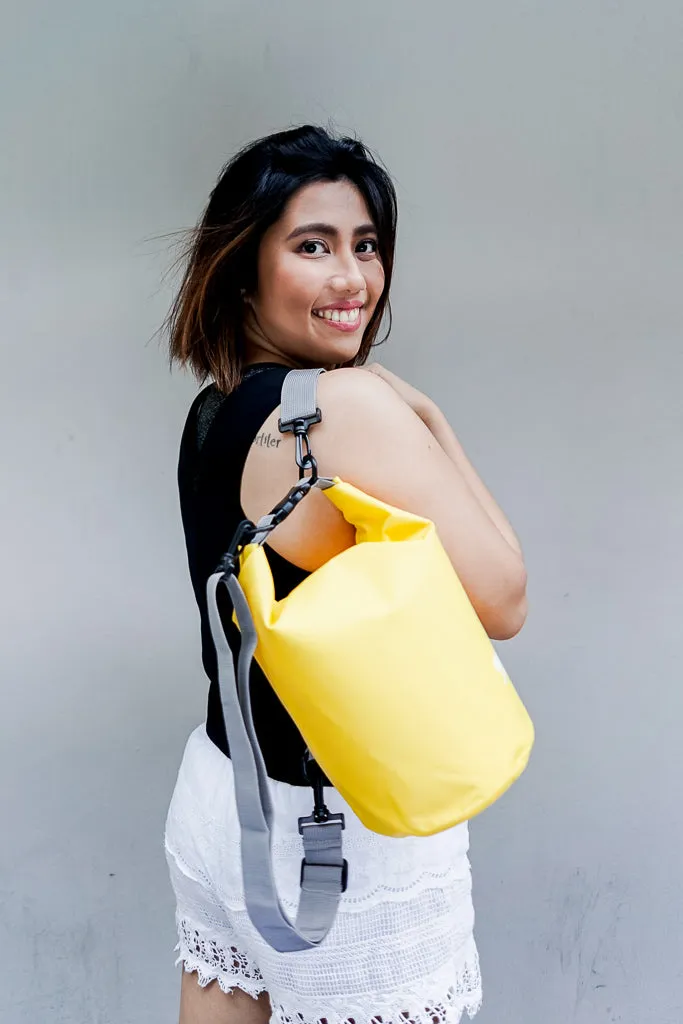 Adventure Dry Bag Size 5L (Sunlight Yellow Backpack)