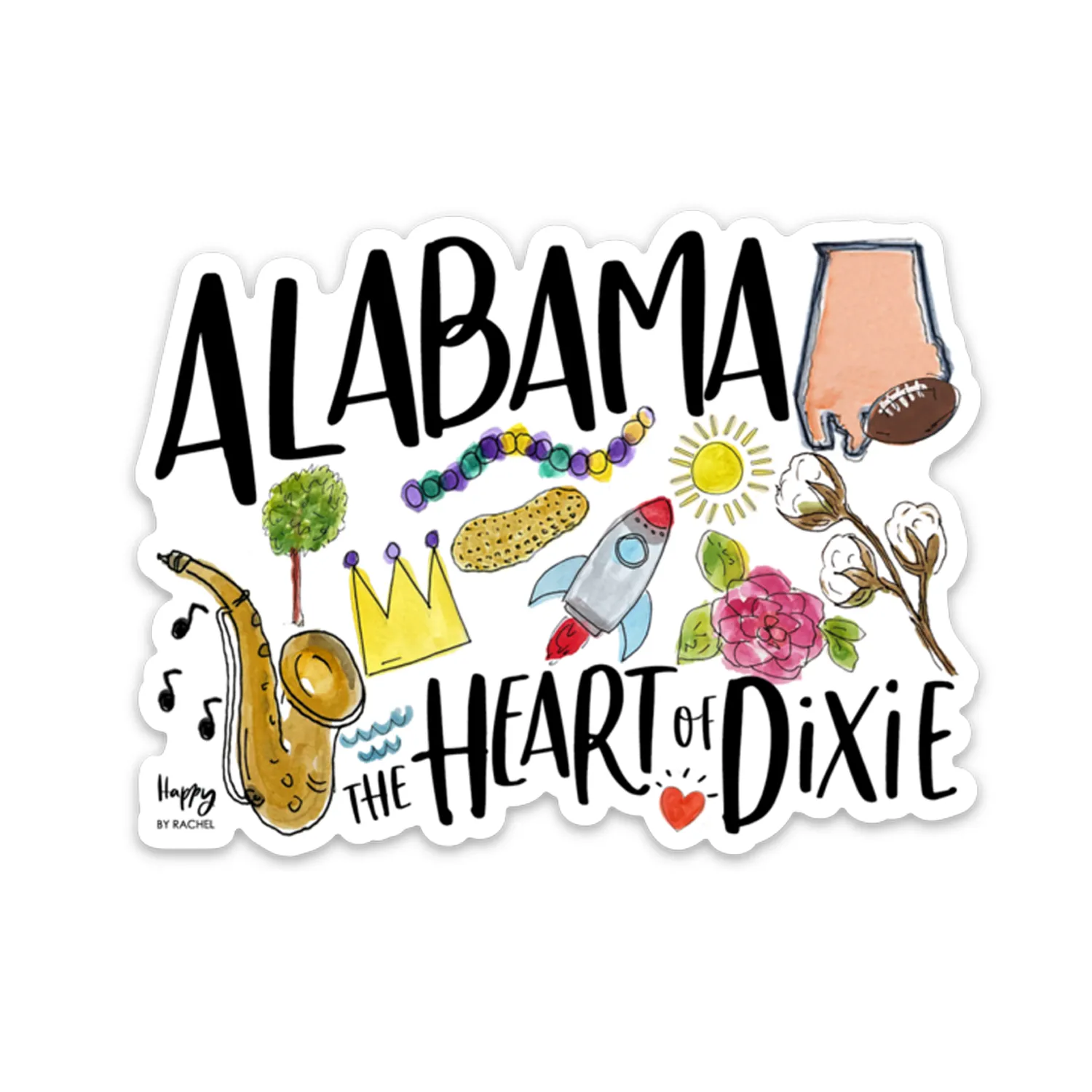 Alabama Sticker