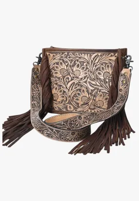 American Darling Tooled Leather Shoulder Bag