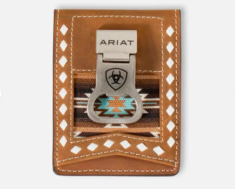 Ariat Southwest Rodeo wallet ~ Money Clip