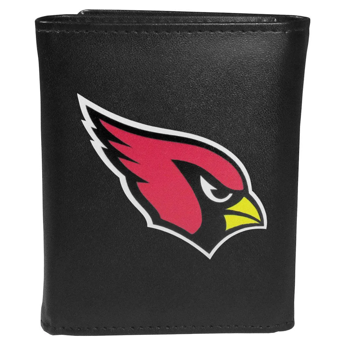 Arizona Cardinals Leather Tri-fold Wallet, Large Logo