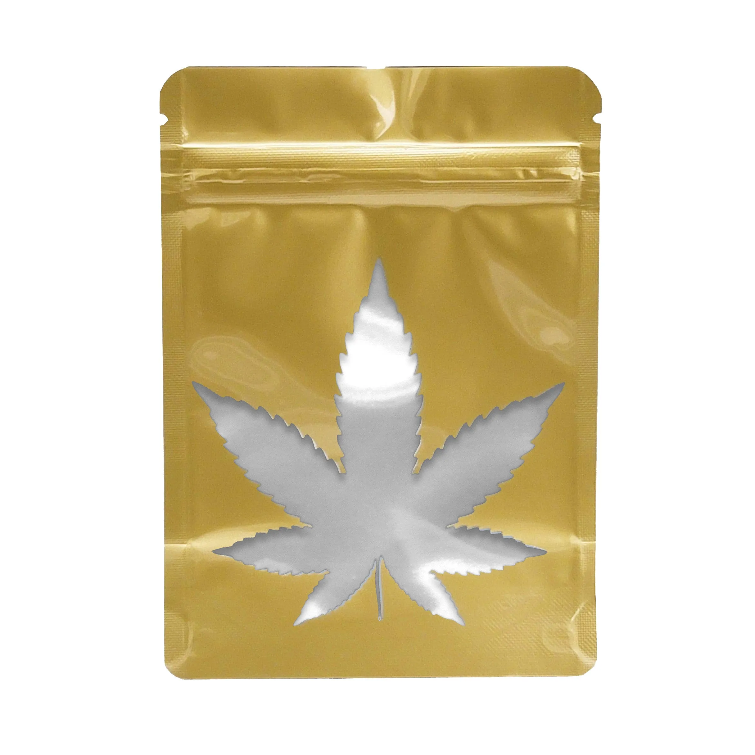 Bag King Clear Leaf Mylar Bag (1/8th to 1/4th oz)