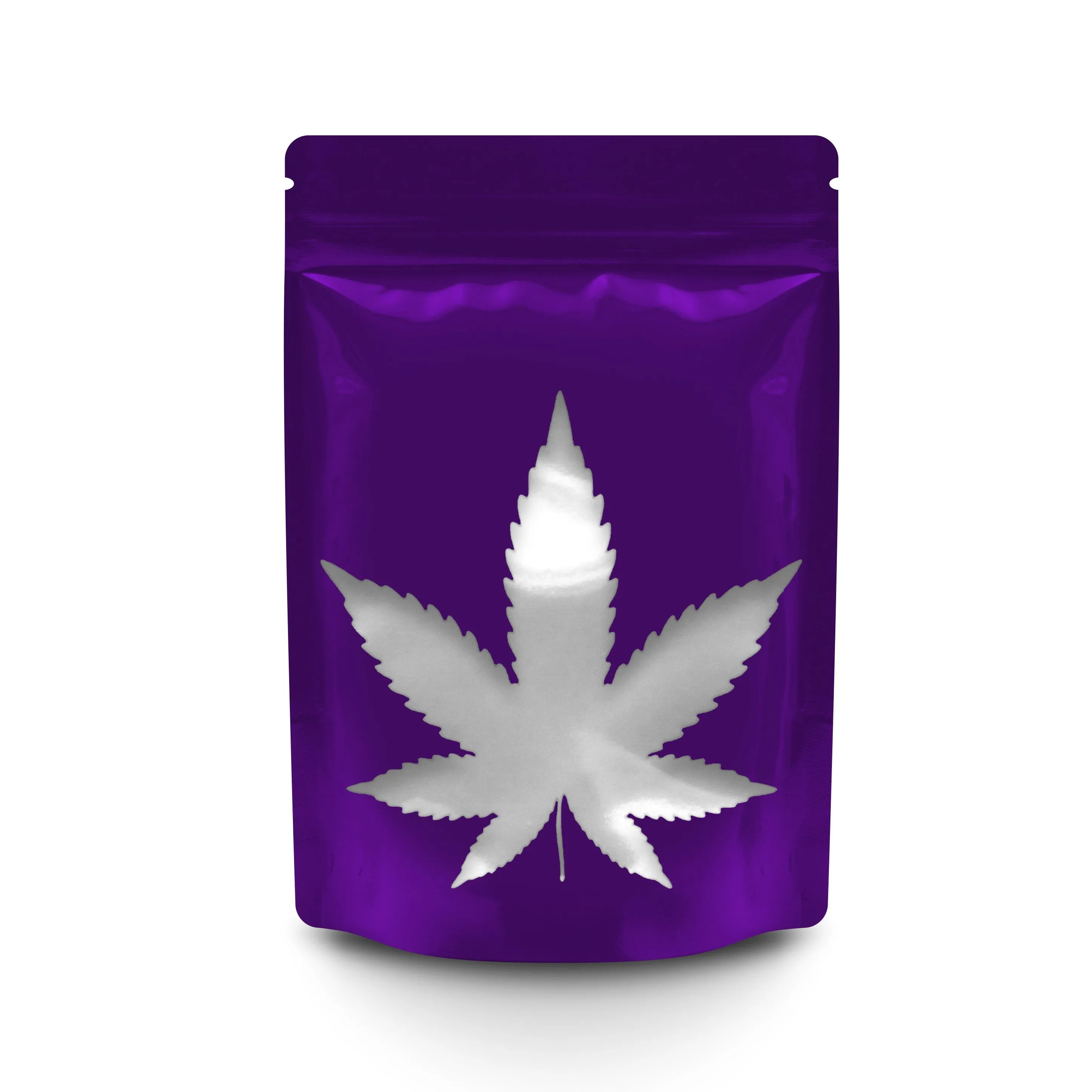 Bag King Clear Leaf Mylar Bag (1/8th to 1/4th oz)