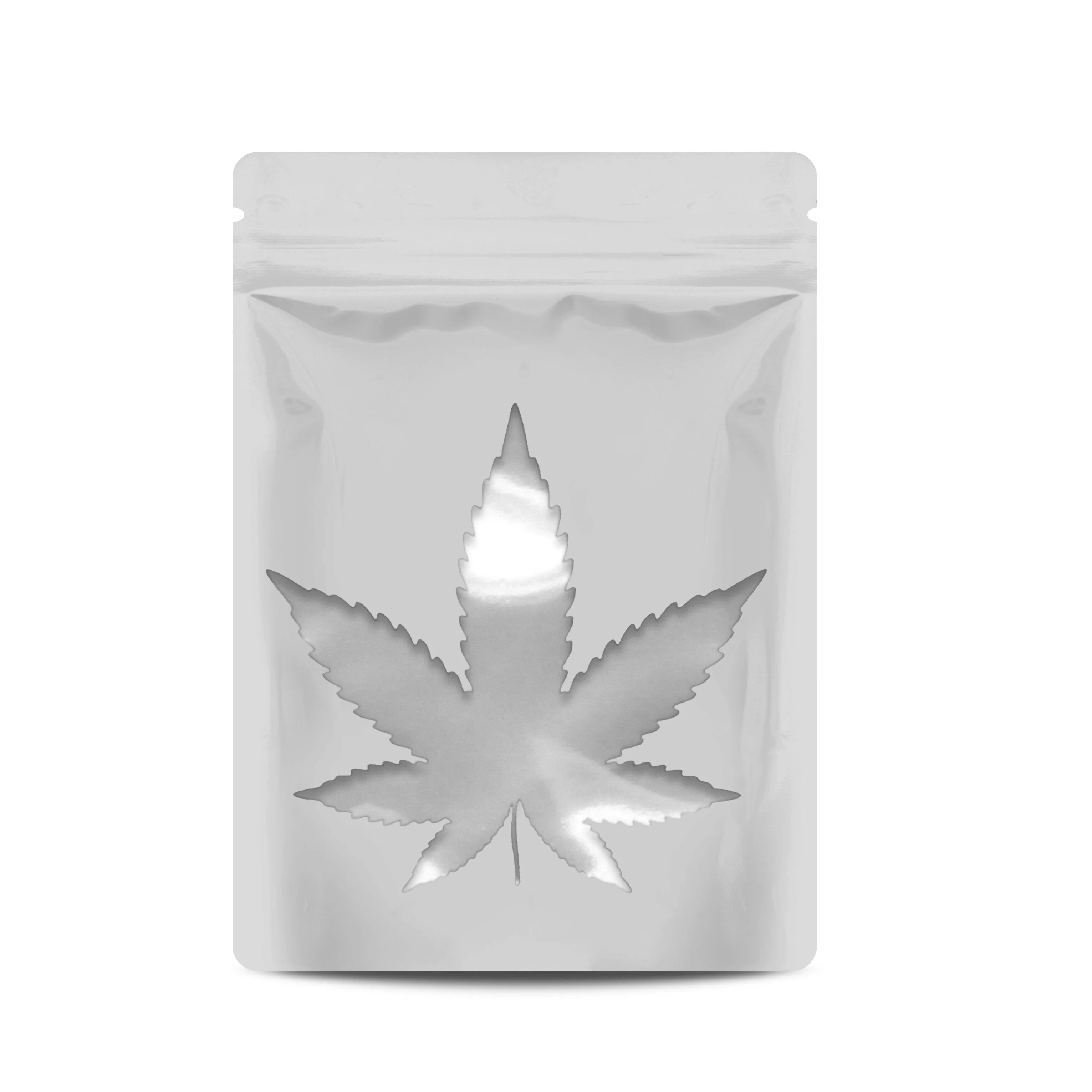 Bag King Clear Leaf Mylar Bag (1/8th to 1/4th oz)