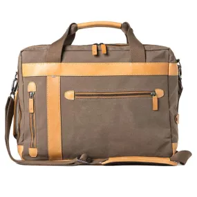 Barber Shop "Undercut" Convertible Camera Bag (Canvas & Leather, Sand)