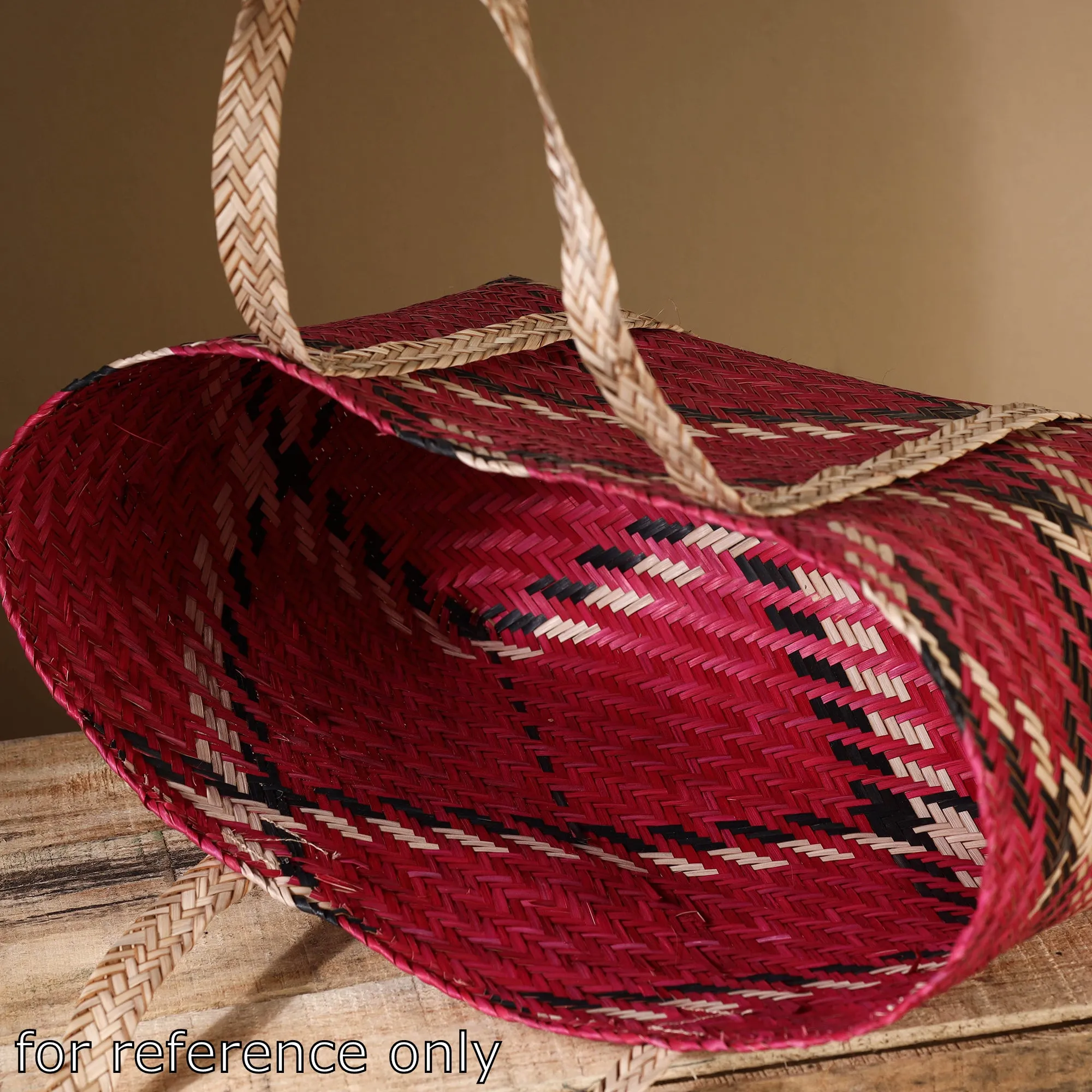 Beige - Handmade Water Hyacinth Shoulder Bag from Assam