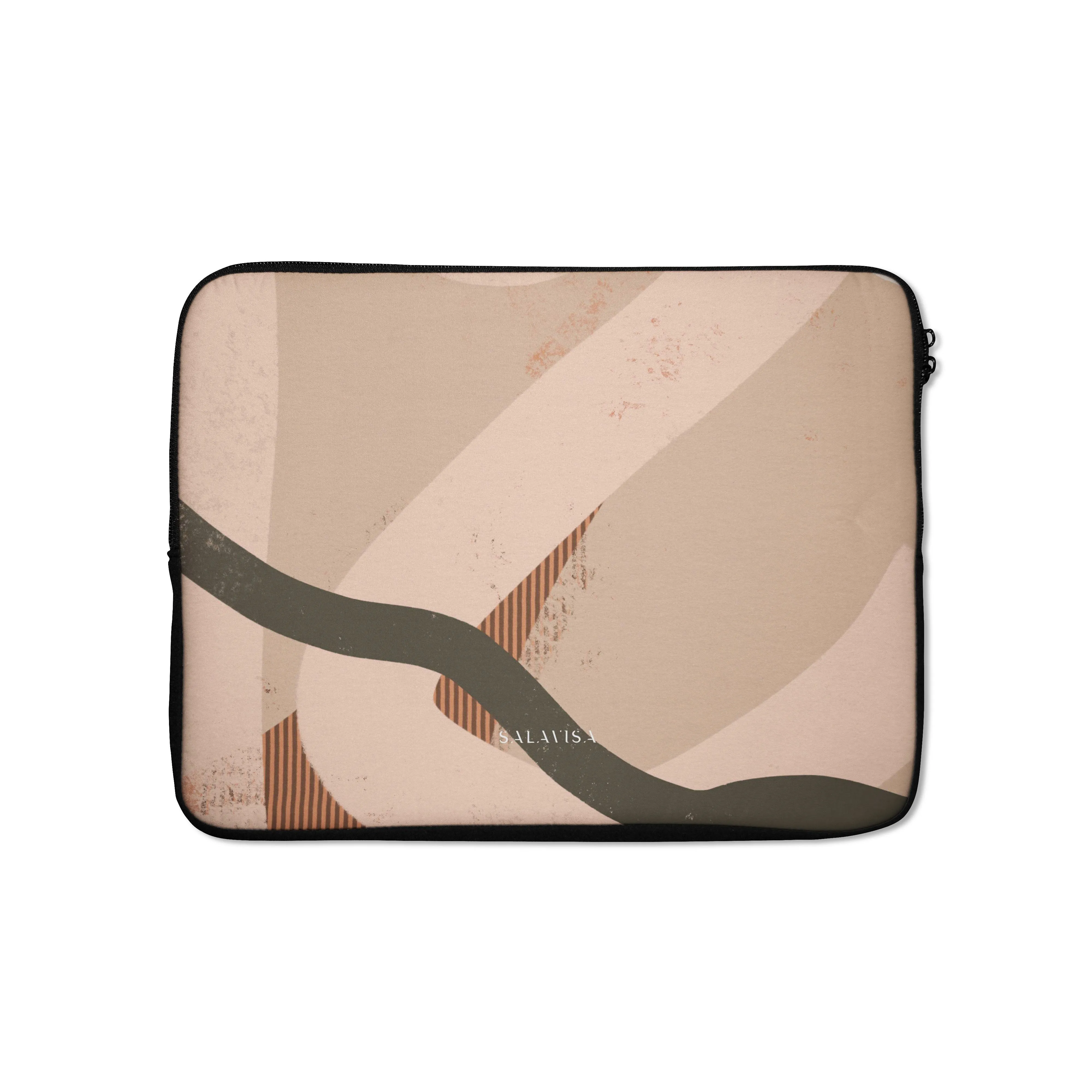 Beige Organic Laptop Sleeve