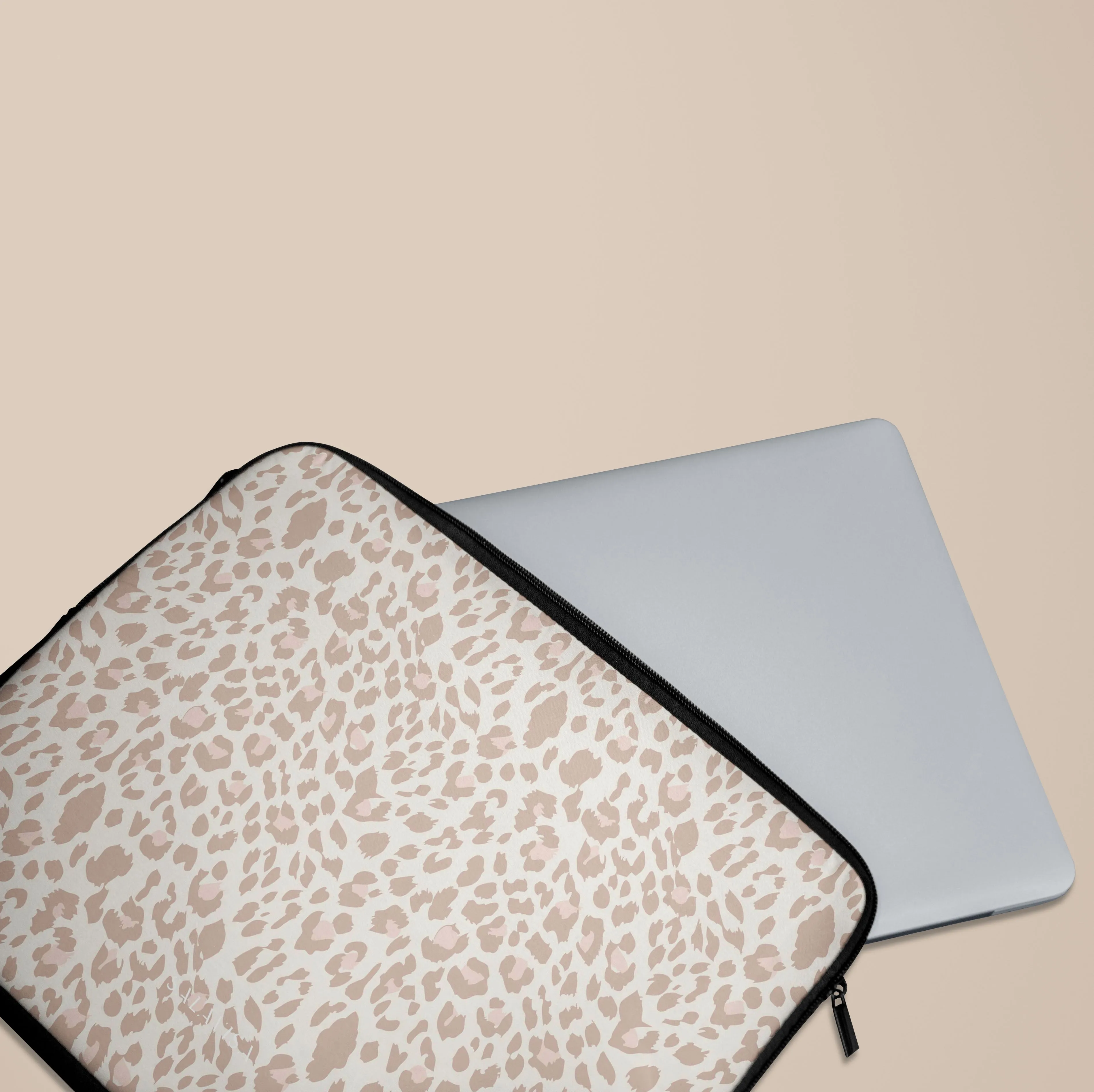 Beige Safari Laptop Sleeve