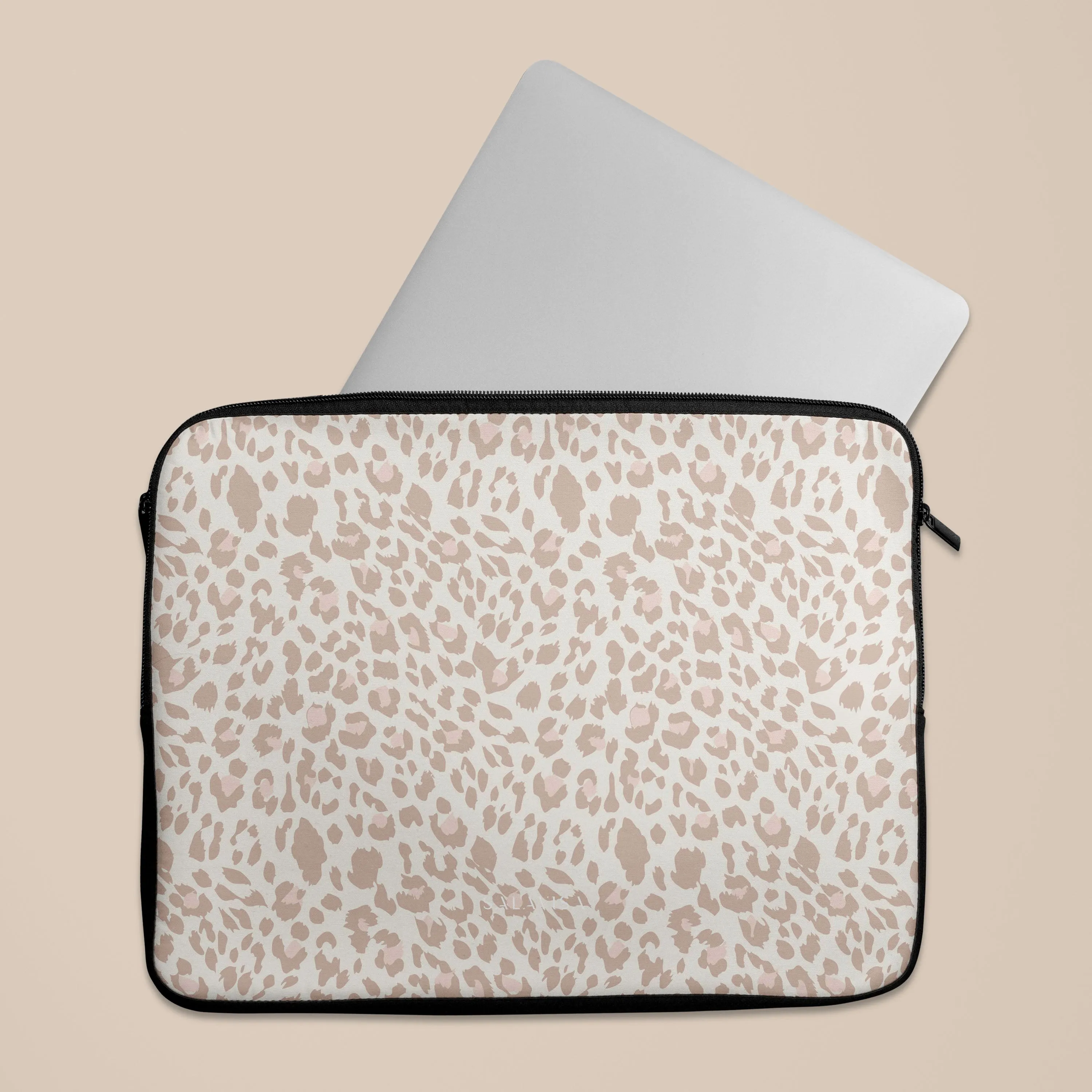 Beige Safari Laptop Sleeve