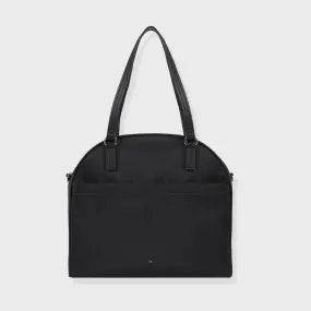 BERLIN NYLON LAPTOP BAG BLACK