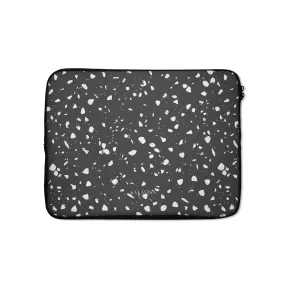 Black Coffee Terrazzo Laptop Sleeve