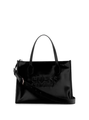 Black Silvana Tote Bag