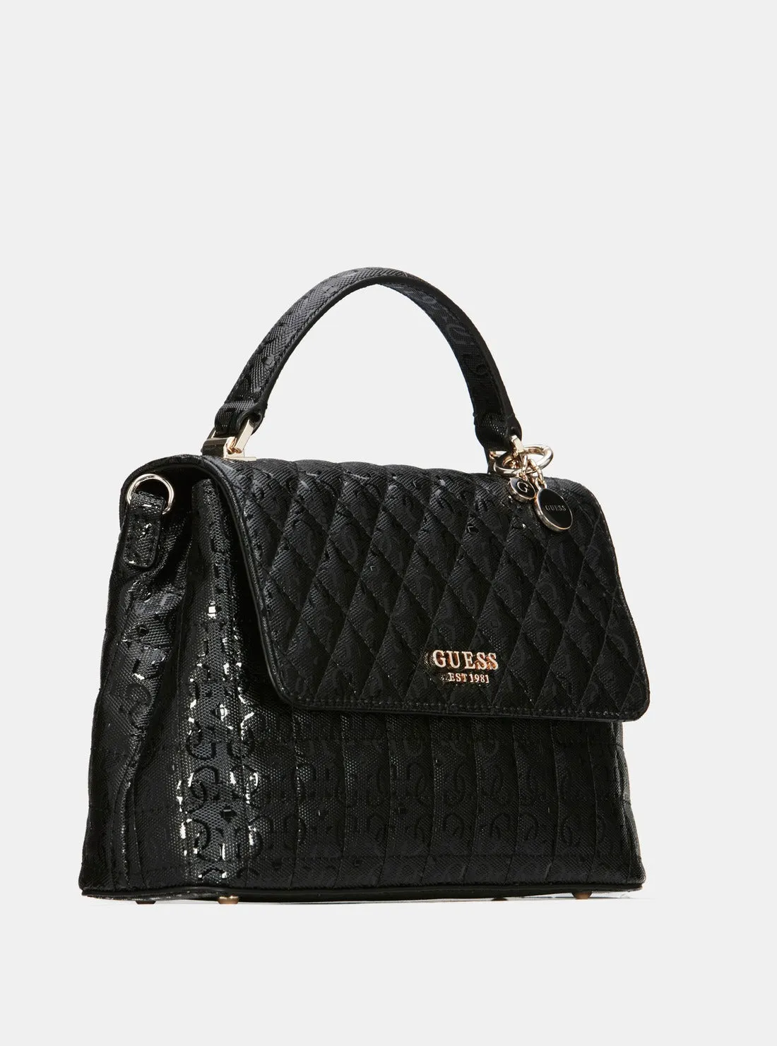 Black Yarmilla Top Handle Bag