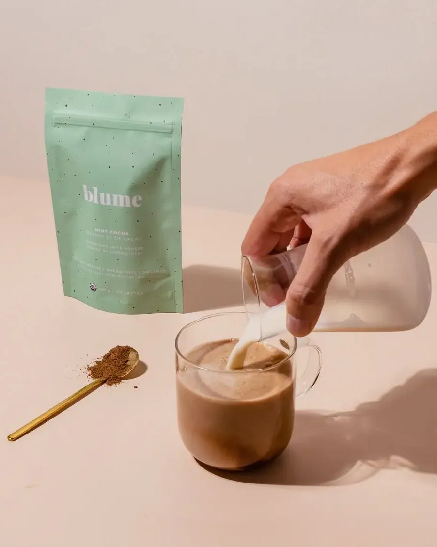 BLUME SUPERFOOD LATTE POWDER (MINT COCOA)