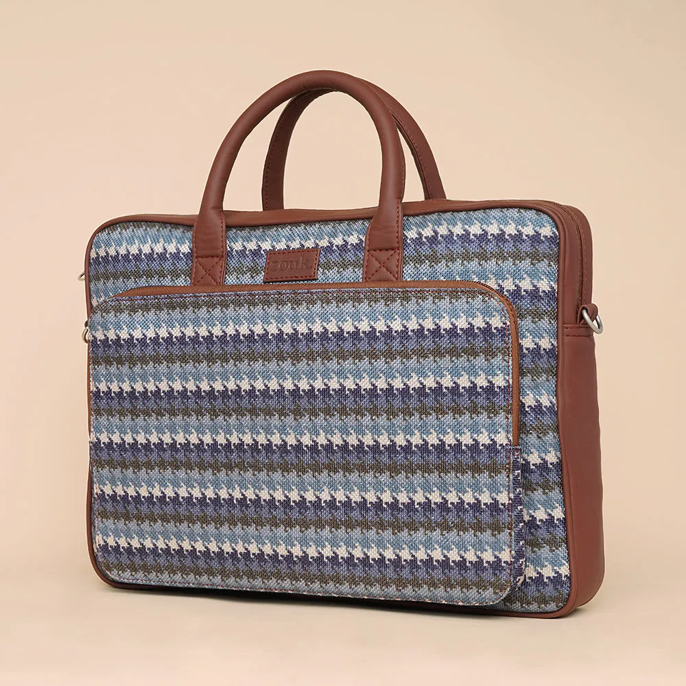 Bombay Houndstooth Unisex Laptop Bag