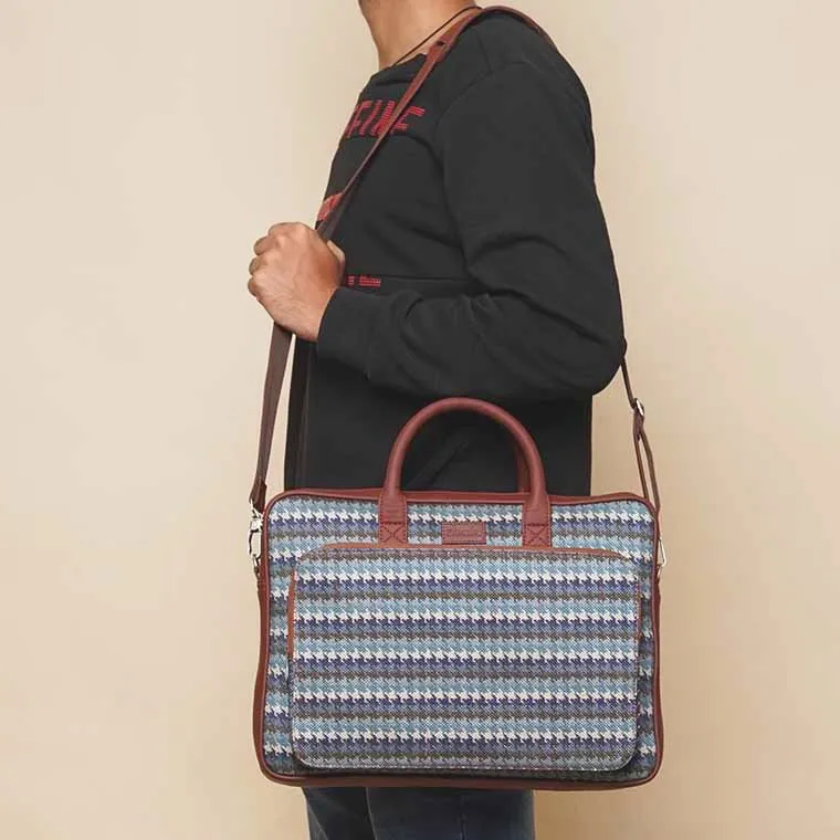 Bombay Houndstooth Unisex Laptop Bag