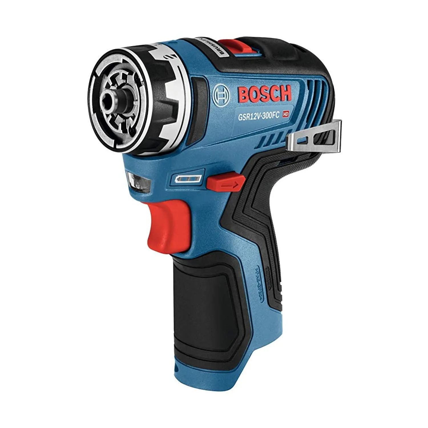 Bosch GSR12V-300FCB22 12V Max EC Brushless Flexiclick 5-In-1 Drill/Driver System