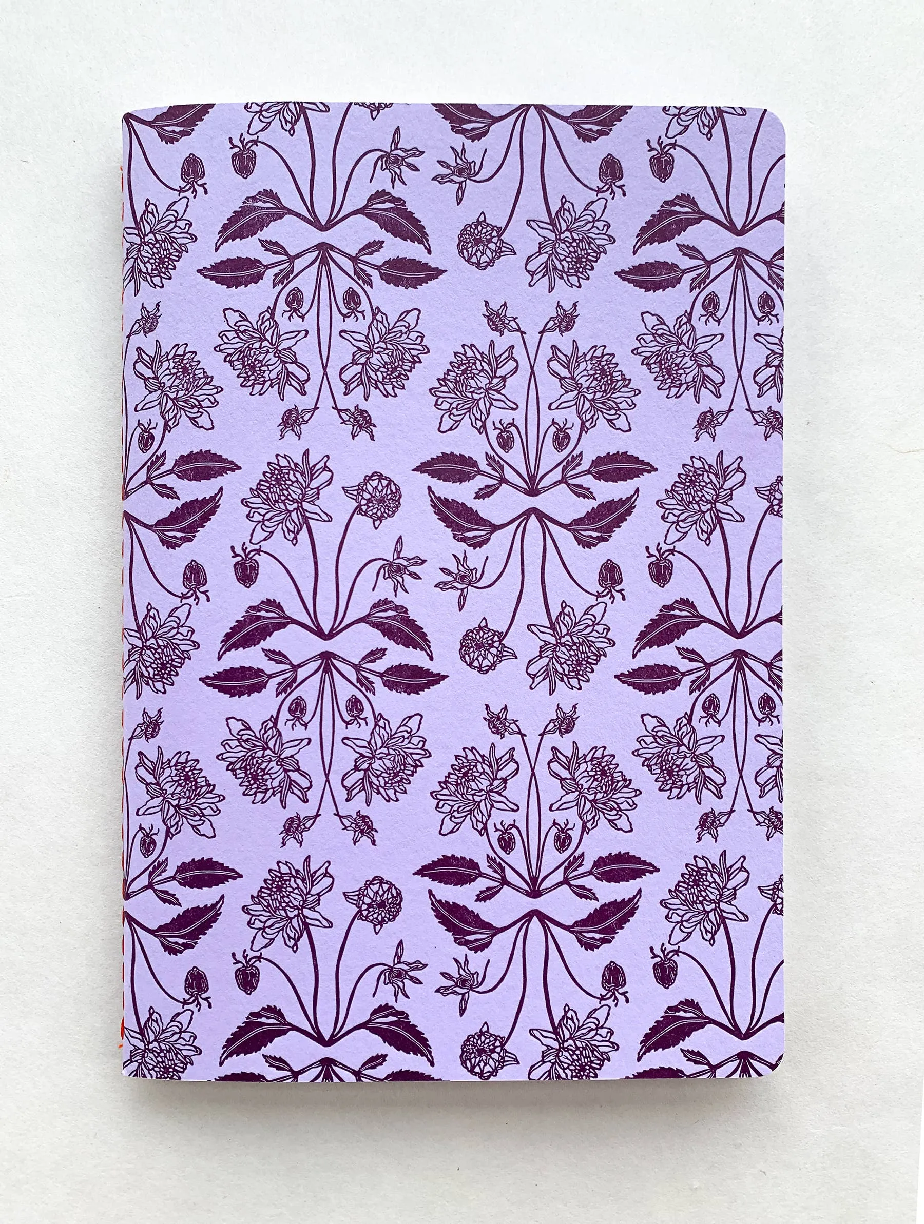 Botanical pattern Xlarge notebook