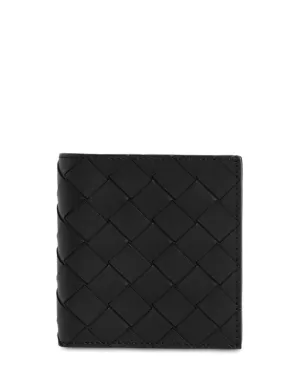 Bottega Veneta   Intrecciato leather bi-fold wallet 