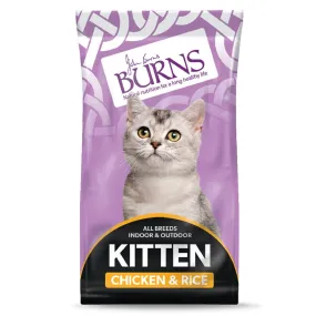 Burns Kitten Food Chicken And Rice 1.5kg