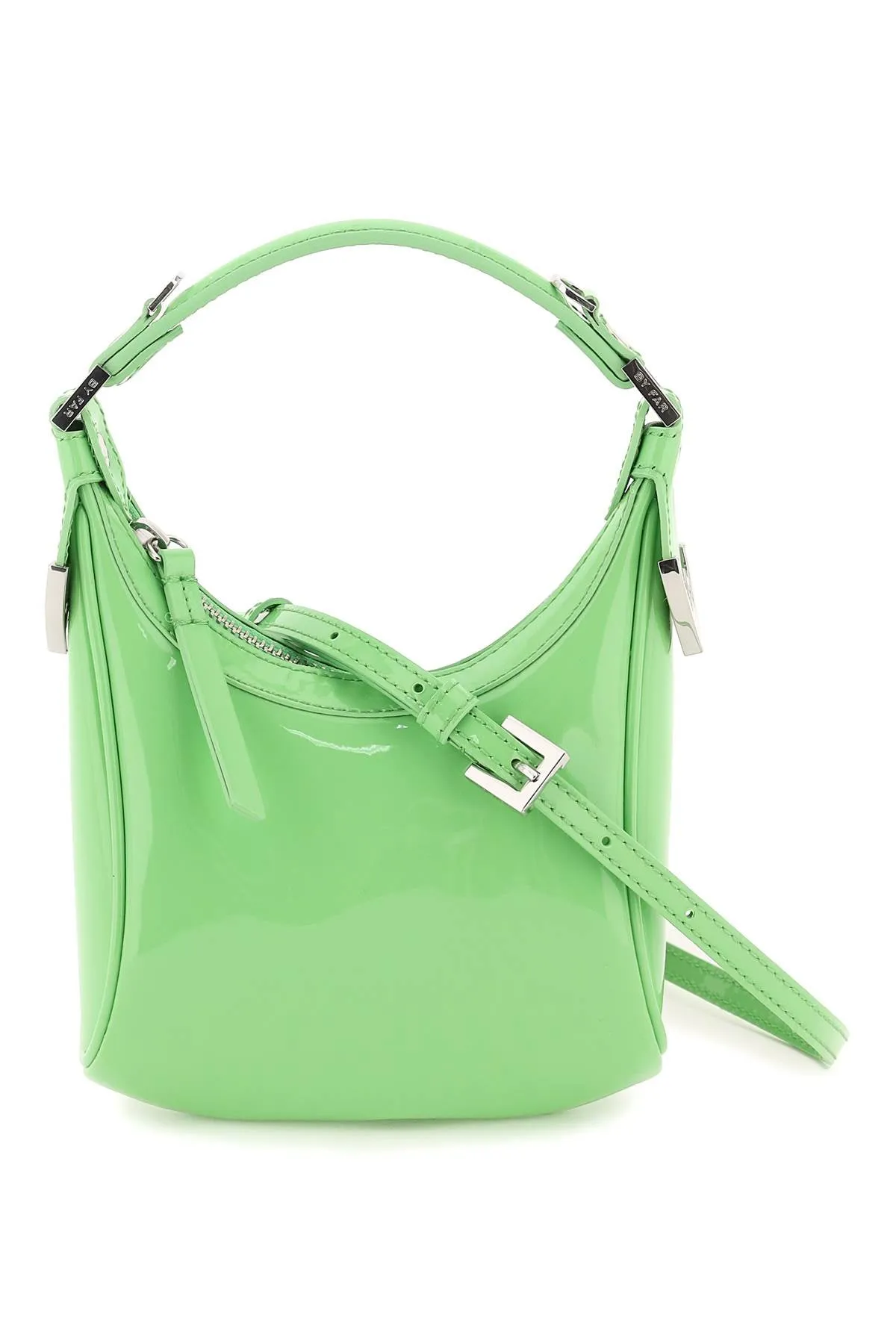 By far patent leather 'cosmo' bag