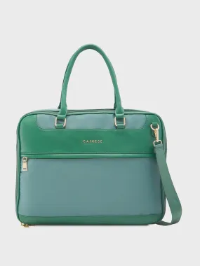 Caprese Jasper Laptop Bag Large Light Green