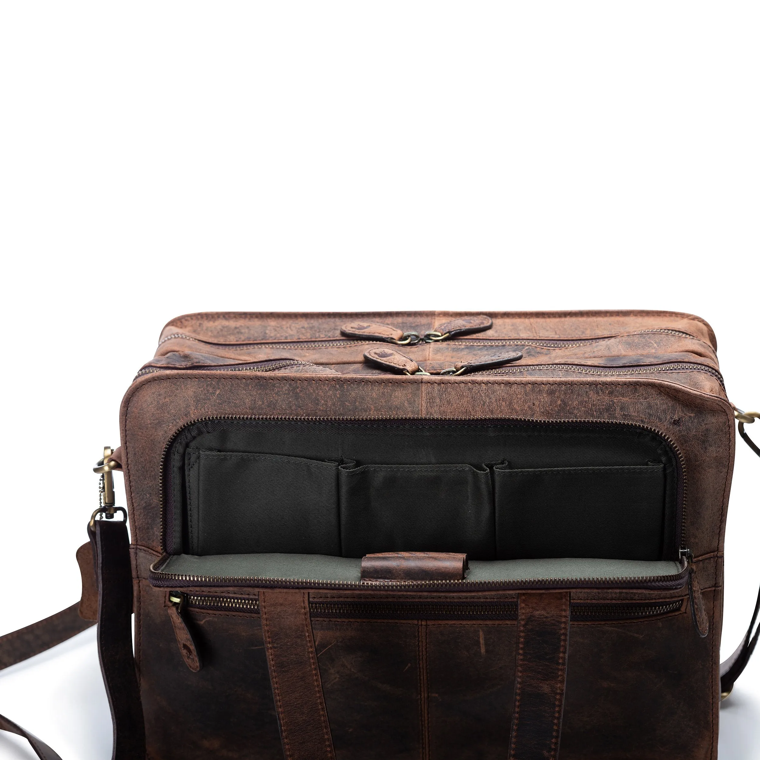 Carter Leather Briefcase for Men