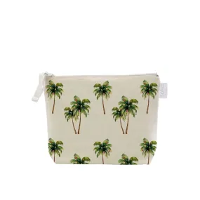 Christmas Palm Tree Cosmetic Bag, Small