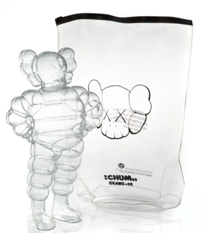 Chum Clear Fine Art Toy by Kaws- Brian Donnelly