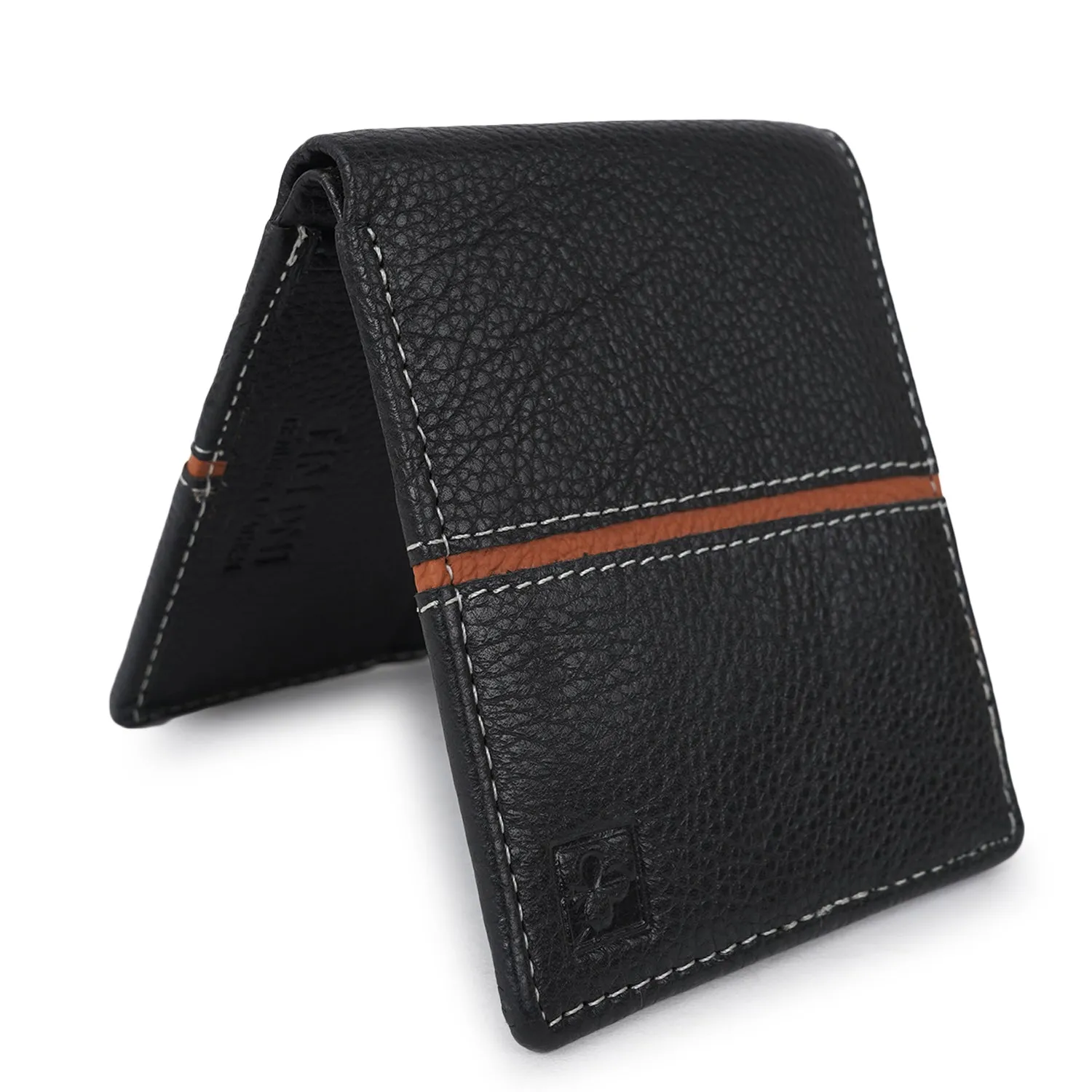 CIMONI Genuine Leather Classic Trendy Travel Slim Wallet Credits Cards for Men