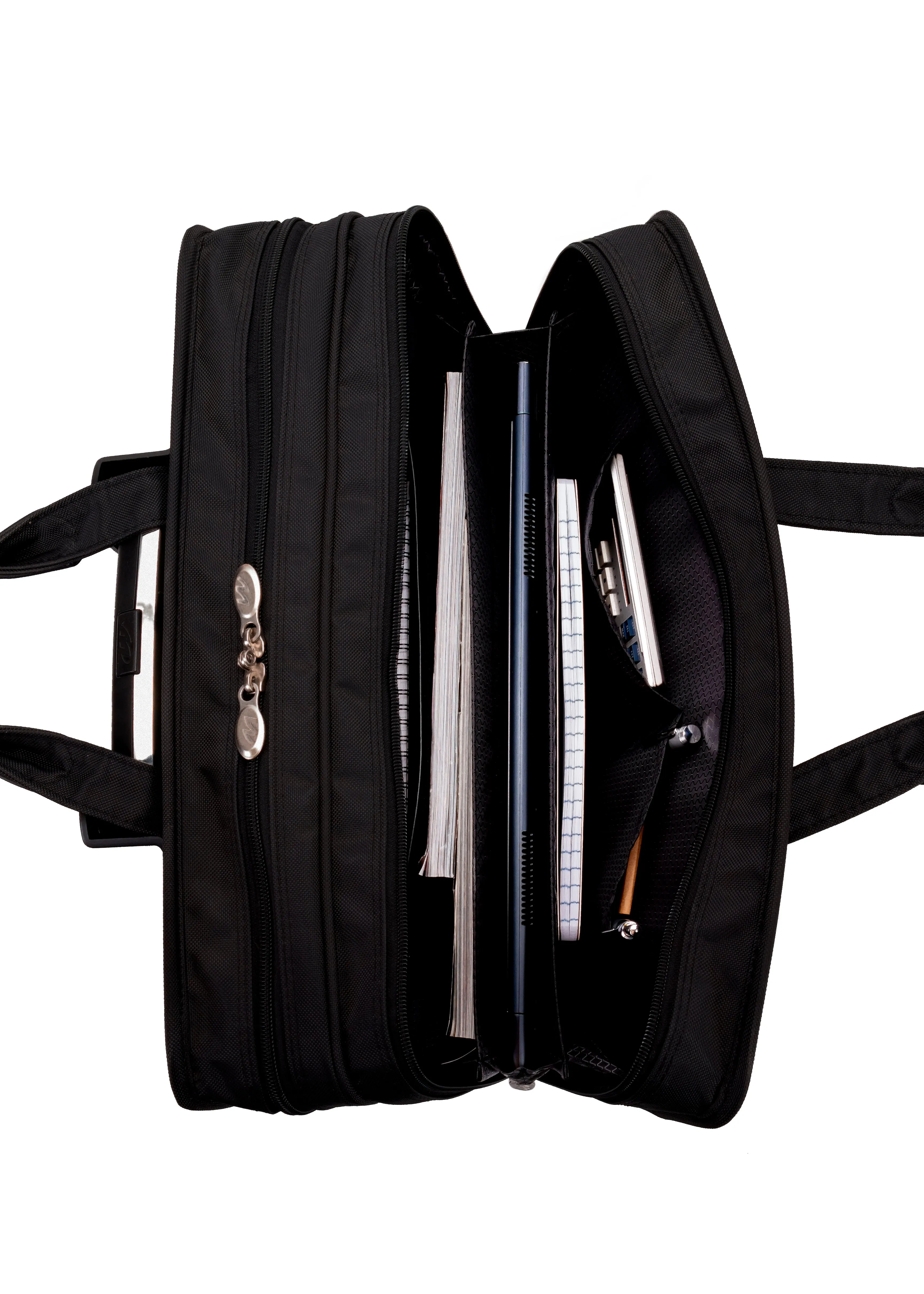 CLINTON | 17” Nylon Detachable-Wheeled Laptop Case