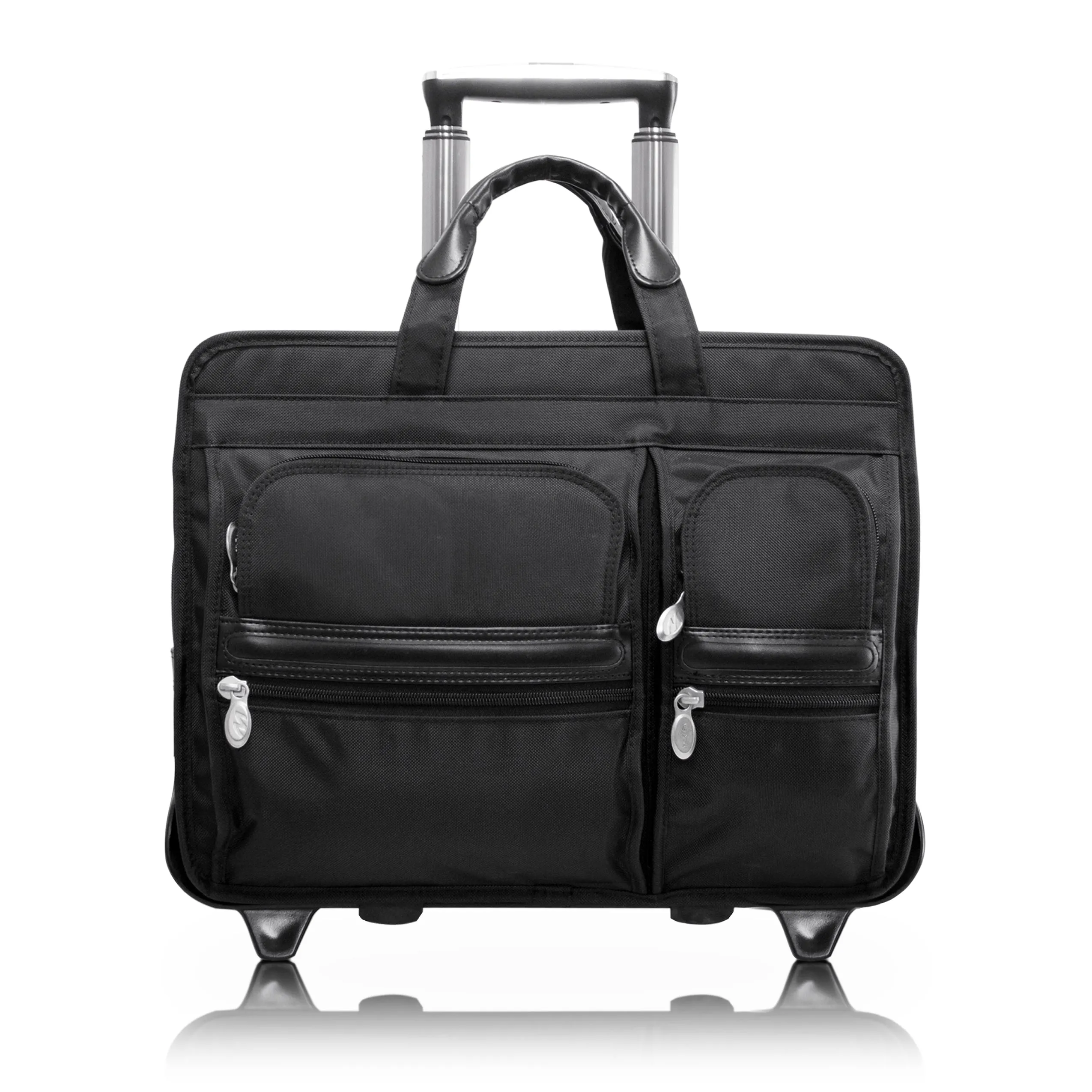 CLINTON | 17” Nylon Detachable-Wheeled Laptop Case