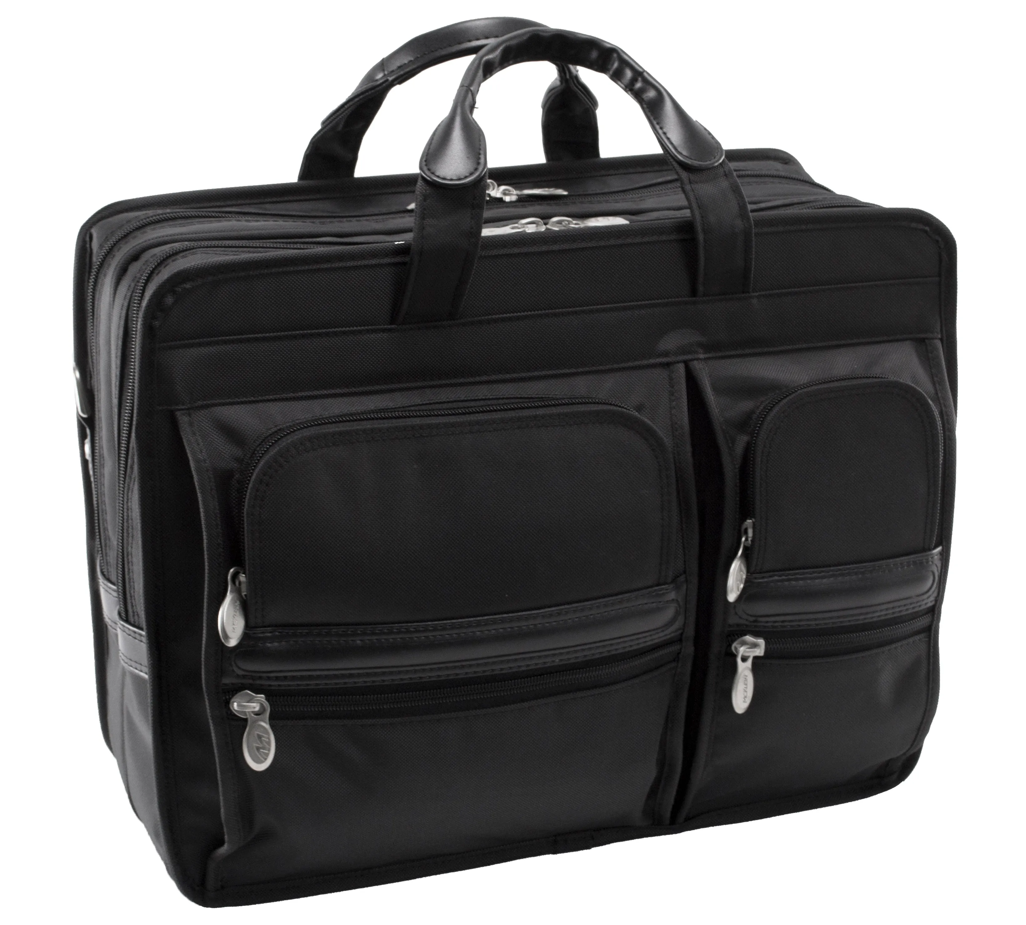 CLINTON | 17” Nylon Detachable-Wheeled Laptop Case