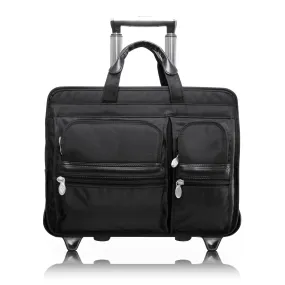 CLINTON | 17” Nylon Detachable-Wheeled Laptop Case