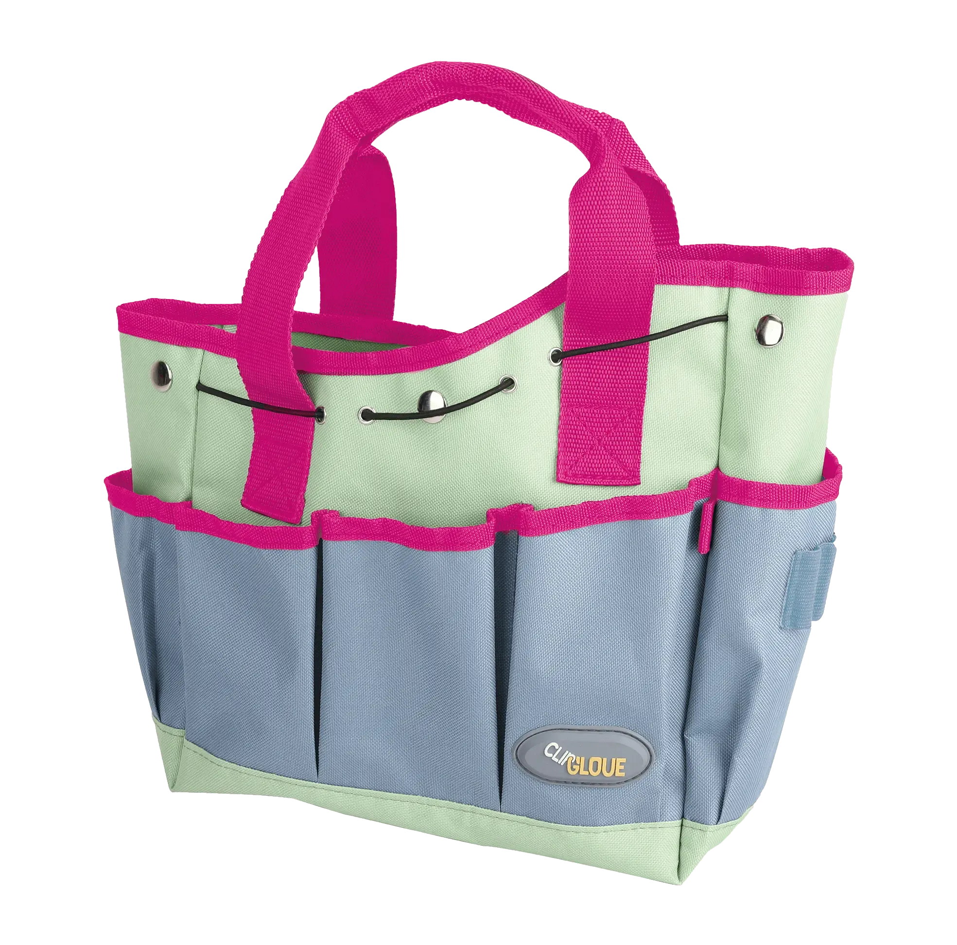 Clip Glove Matching SOFT TOOL BAG - Ladies - Pink / Blue