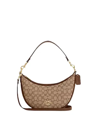 Coach Aria Shoulder Bag In Signature Jacquard