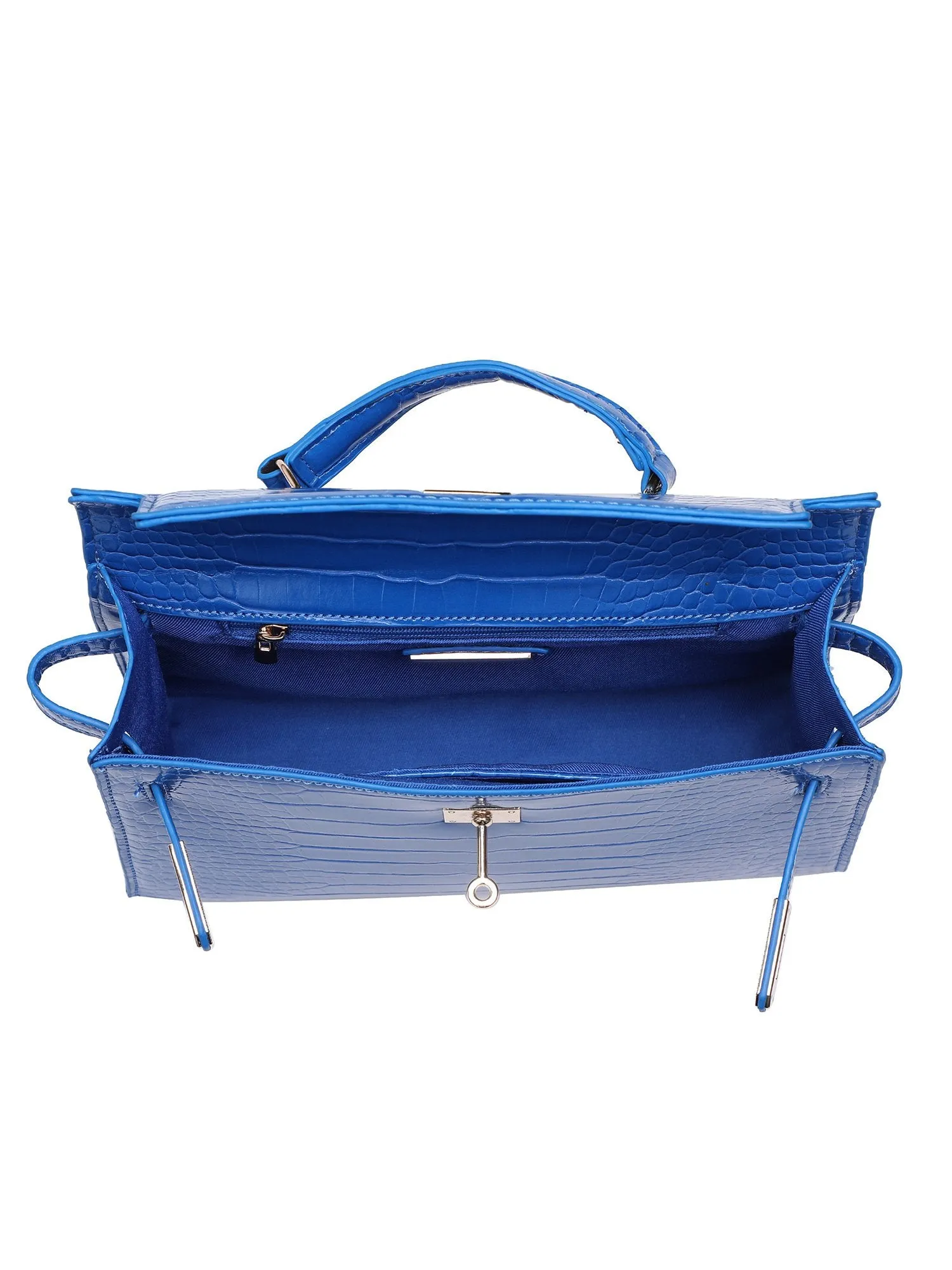 Croc Top-Handle Bag - Urban Expressions