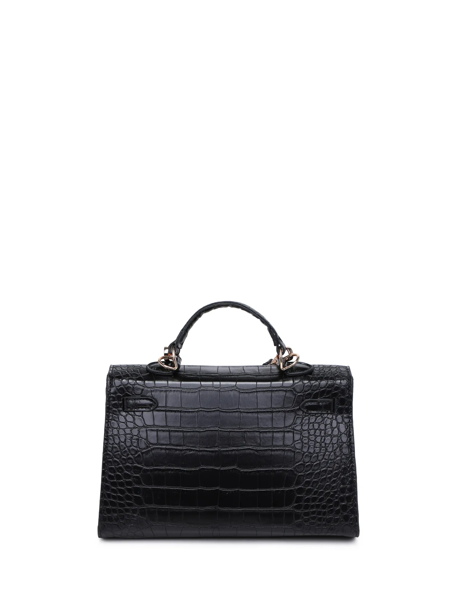 Croc Top-Handle Bag - Urban Expressions