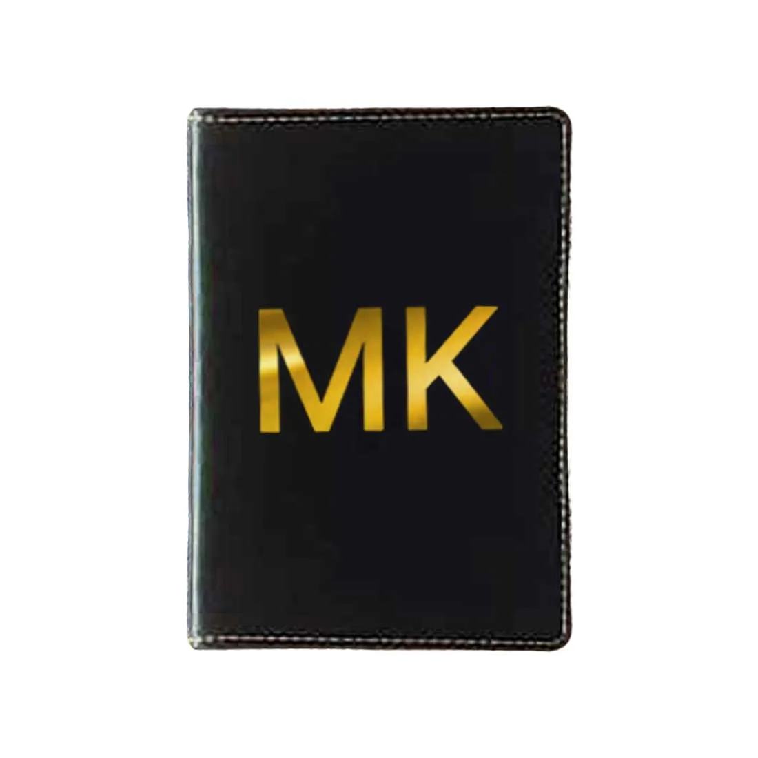 Custom Passport Wallet Vegan Leather for Men & Women - Initials