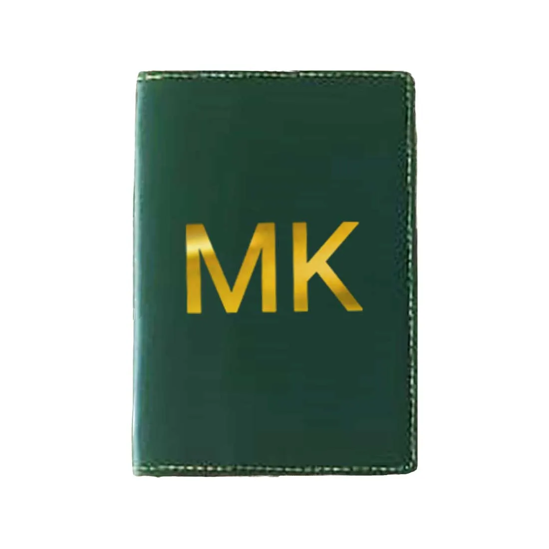 Custom Passport Wallet Vegan Leather for Men & Women - Initials