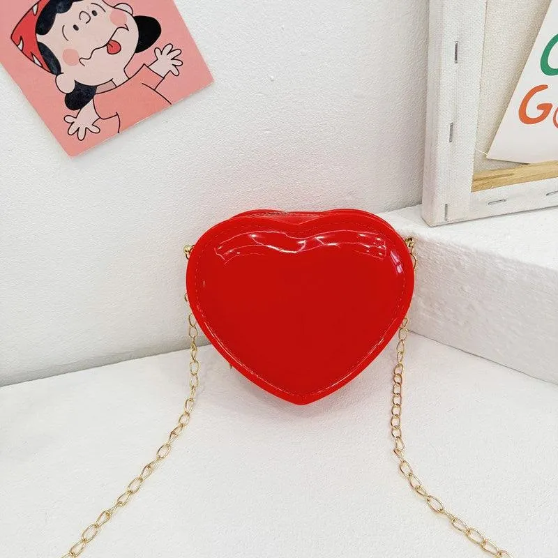 Cute Heart-Shaped Children's Bag