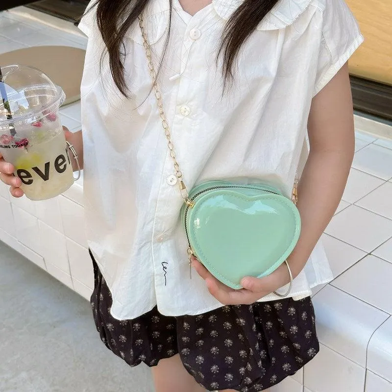 Cute Heart-Shaped Children's Bag