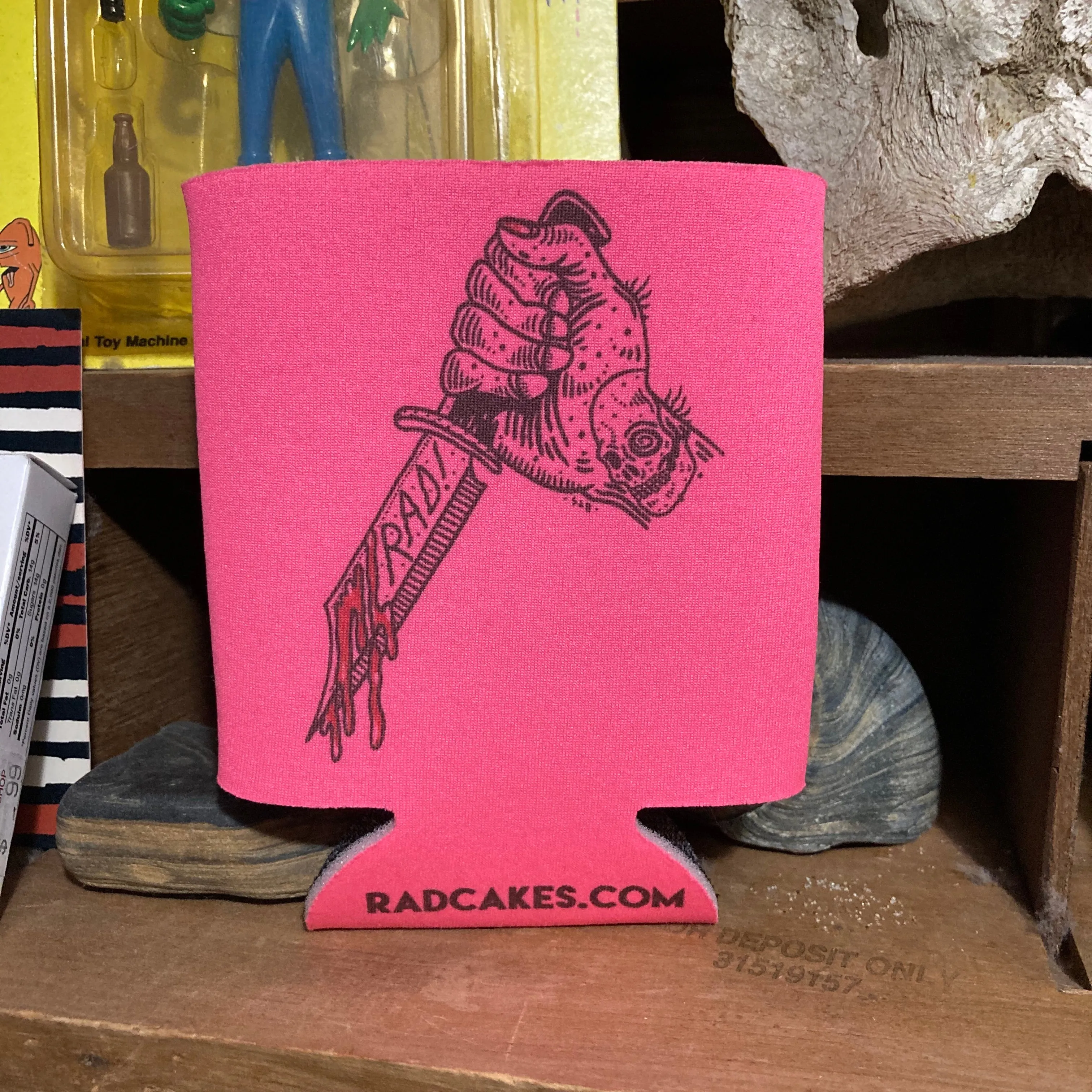 Dagger koozie by Space Bat Killer